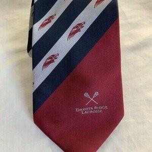 Dakota Ridge High School Lacrosse Est 2012 Mens Tie